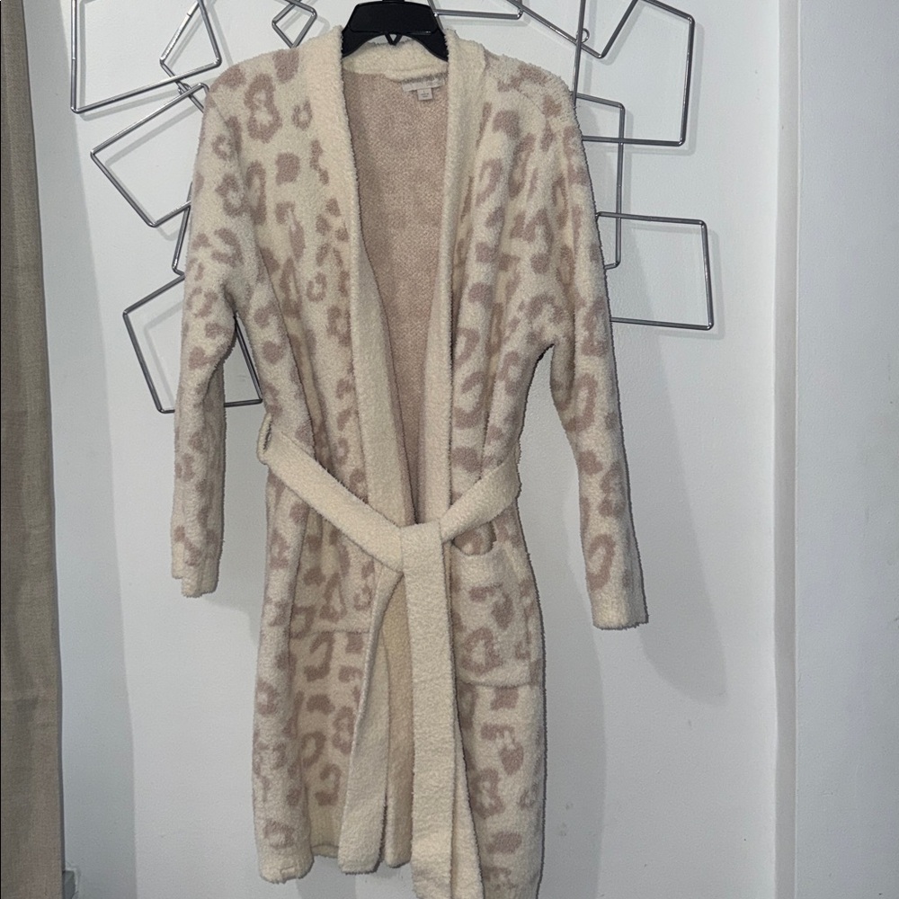NWOT Barefoot Dreams In The Wild plush bath robe Size Large - Picture 2 of 6